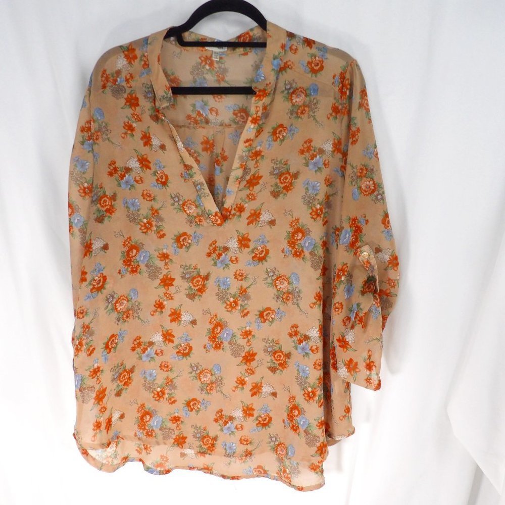 Teenbell Floral Print  Blouse  l Size XXXL